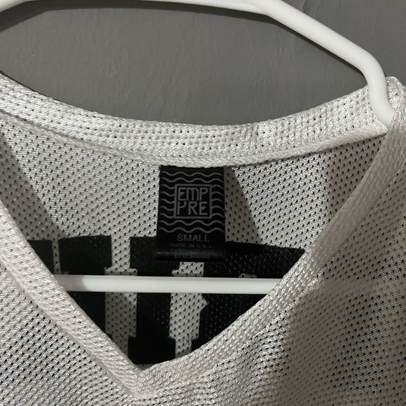 Empyre Women's White Mesh Jersey “strikes 03” - Picture 6 of 6